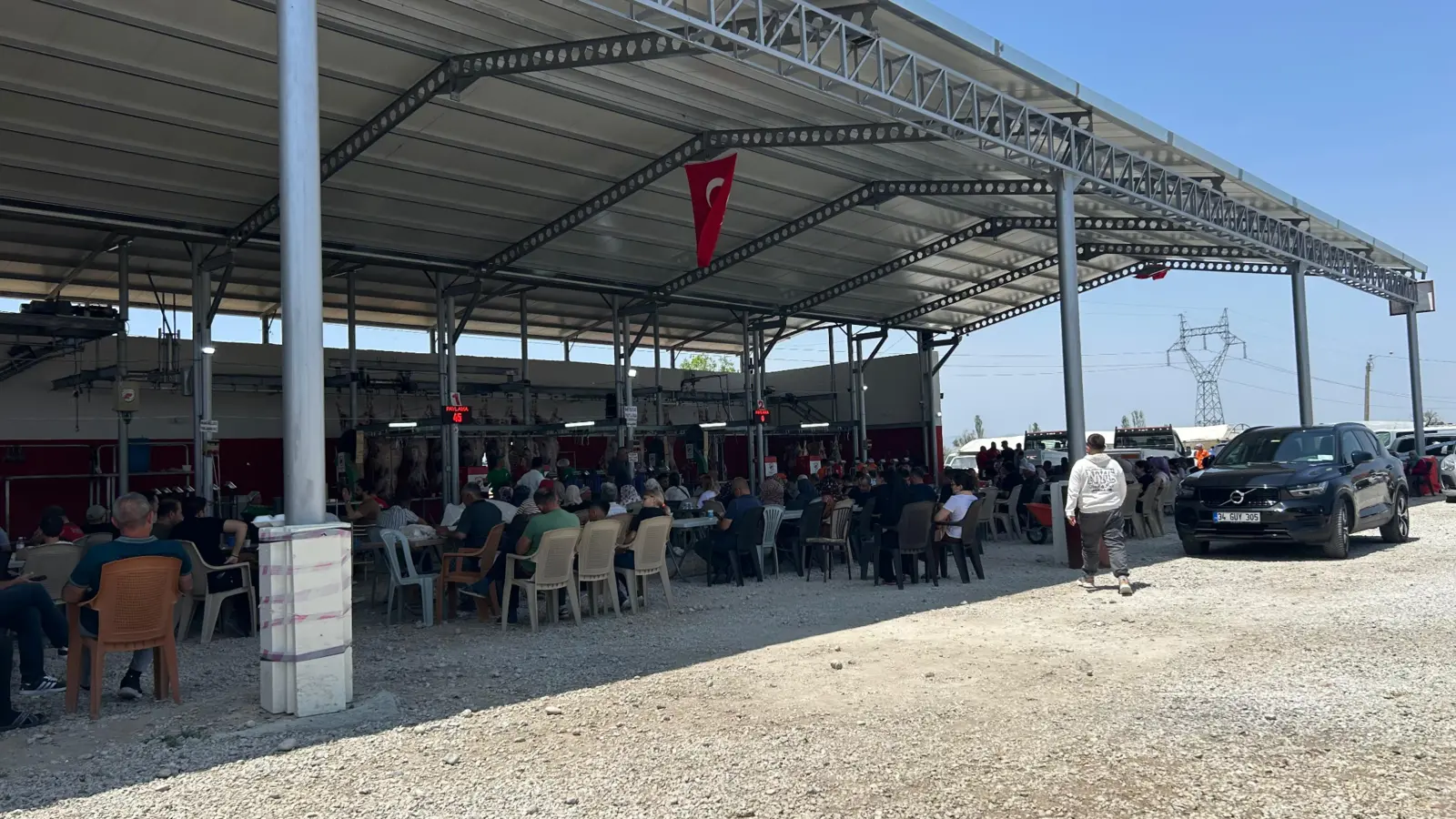 Konya Ereğli Cumaoğulları Çiftliği kesimhane ve bekleme alanı